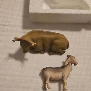 Willow Tree Figurine Set - Brown and Tan